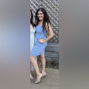 Light Blue Sleeveless Dress